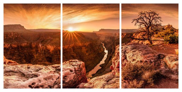 Grand Canyon 3 Panel HD Acrylic Print