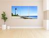 Lighthouse 3 Panel HD Acrylic Print