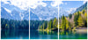 Mountain View 3 Panel HD Acrylic Print