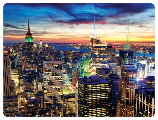 New York Night Sky HD Acrylic Print